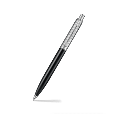 Sheaffer Sentinel 332 Negro Brillante Con Adornos Cromados