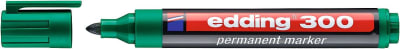 Marcador permanente edding E-300 Verde