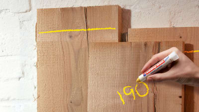 Marcador Edding Industrial Pasta De Color Amarillo E-950