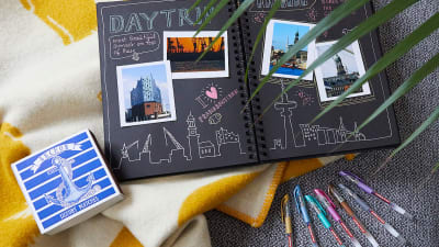 Rollerballs Gel Edding E-2185 Azul metalizado