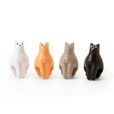 Soporte Kikkerland Para Bolsas De Té Gato1