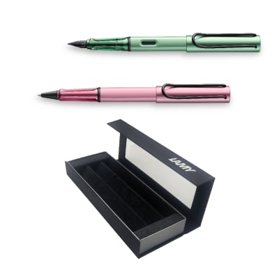 Set Edicion Especial Lamy Al Star Sage/Autumn Pluma + Rollerball1