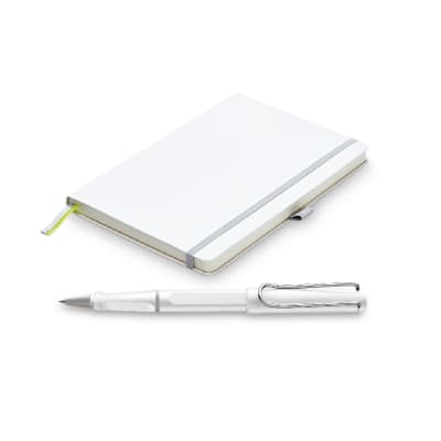 SET Lamy Blanco Roller + Cuaderno A51