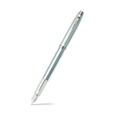 Pluma Fuente Sheaffer Serie 100 Cepillado CT punto mediano (SHFER)1