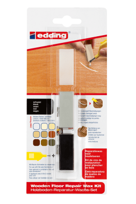 Cera reparadora de pisos de madera Edding E-8902/3  Negro