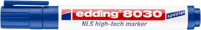 Marcador nuclear, aeronáutico y naval NLS high-tech Edding E-8030 Azul1