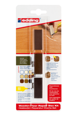Cera reparadora pisos de madera Edding E-8902/3 Pino oscuro1