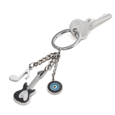 Llavero Troika Con 3 Dijes Musicales4
