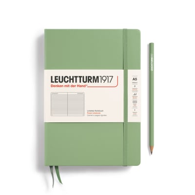 Libreta Leuchtturm1917 tapa dura A5 Li Sage5