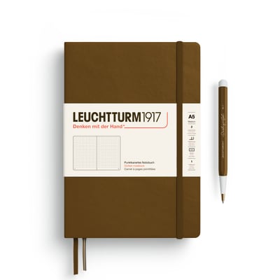Libreta Leuchtturm1917 tapa dura A5 Pu Spice Brown5