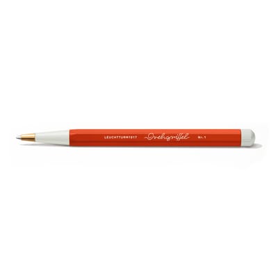 Bolígrafo Leuchtturm1917 tinta azul Drehgriffel Nr.1 Fox Red6