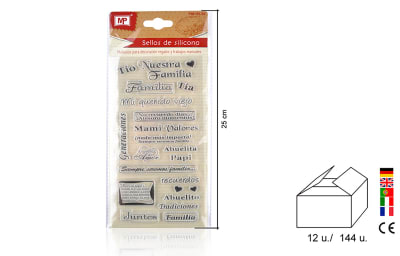 Set De Timbres De Silicona P/Scrapbooking #56 Familiado1