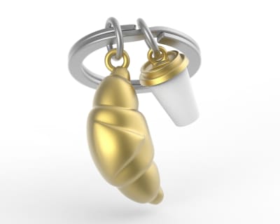 Metalmorphose® Llavero Vectorbox - Croissant1