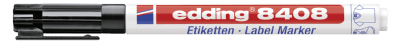 Marcador textil Edding E-8408 Negro