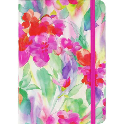 Libreta Chica con Elástico - Petalos1