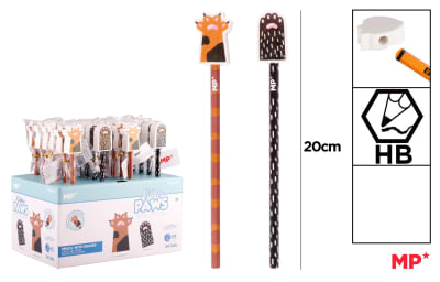 Lápiz Con Goma Infantil1