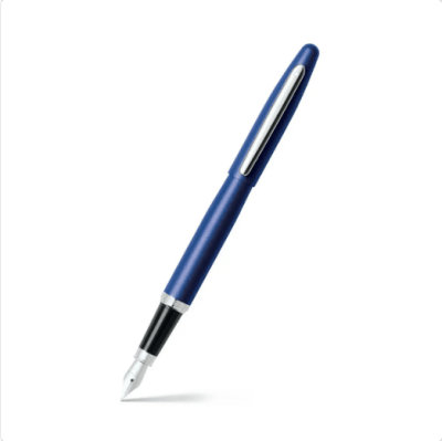 Pluma Fuente Sheaffer VFM Azul Neon CT punto mediano (SHFER)1
