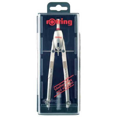 Compas Precision Rotring Centro Silver Edition sin barra de extension1