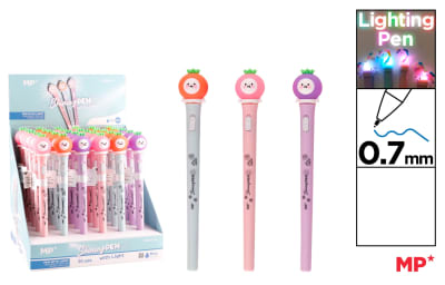 Bolígrafo 0,7 Fantasía Con Luz Osos1