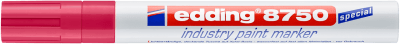  Marcador óleo Industrial  Edding  E-8750 rojo1