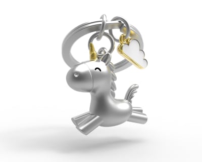 Metalmorphose® Llavero Vectorbox - Unicornio1
