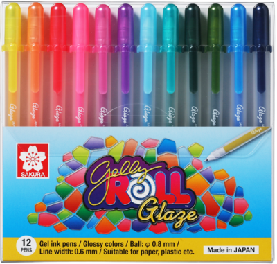 Set Gelly Roll Glaze 12 colores1