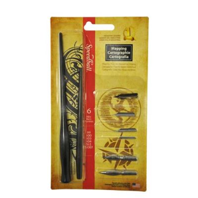 Set de Plumillas Mapping en Set, blister (incl 2 portaplumilla)1