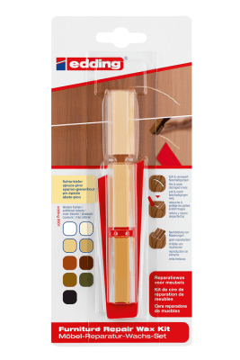 Cera reparadora muebles de madera Edding E-8901/3 Pino1