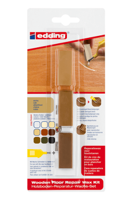 Cera reparadora de pisos de madera Edding E-8902/3 Roble