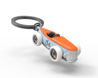 Metalmorphose® Llavero Vectorbox - Auto vintage1