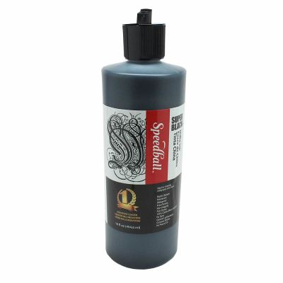 Tinta china India botella 473ml India Super Black1