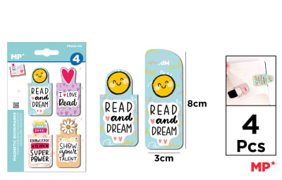 Marcapáginas Magnético Emoji 4 Un. (MP)1