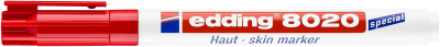 Marcador para la piel Edding E-8020 Rojo1