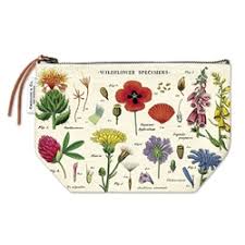 Estuche Tela Canvas Diseño Flores Silvestres1