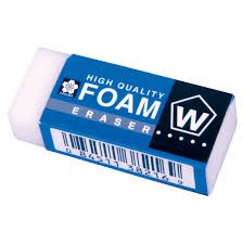 Goma de borrar de SakuraFoam sin polvo XRFW-1011