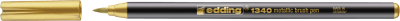 Marcador punta pincel Edding-1340 Oro