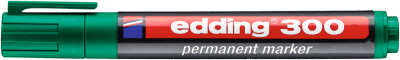 Marcador permanente edding E-300 Verde1