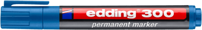 Marcador permanente edding E-300 Celeste1