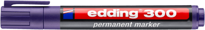 Marcador permanente edding E-300 Violeta1