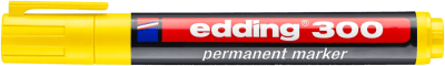 Marcador permanente edding E-300 Amarillo1