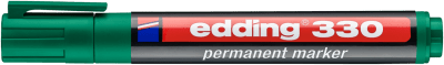Marcador permanente edding 330 Verde1
