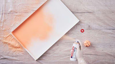 Spray permanente de pintura acrílica de alta gama Edding E-5200 Durazno Mate