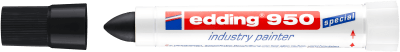 Marcador industrial Superficies duras Edding E-950 Negro1