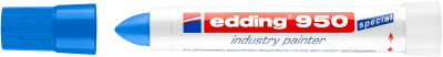 Marcador industrial Superficies duras Edding E-950 Azul1