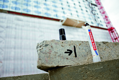 Marcador industrial Superficies duras Edding E-950 Negro