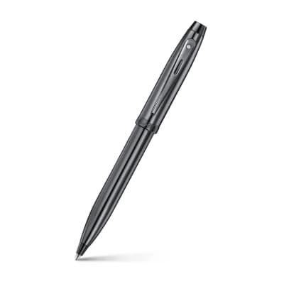 BOLÍGRAFO SHEAFFER 100 GRIS OSCURO CABADOS EN PVD NEGRO1