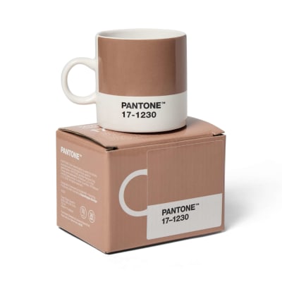 Taza Espresso Pantone - Moca Color del año 2025 Taza Espresso Pantone - Moca Color del año 2025