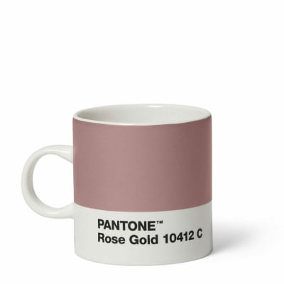 Taza Espresso Pantone - Oro Rosa1