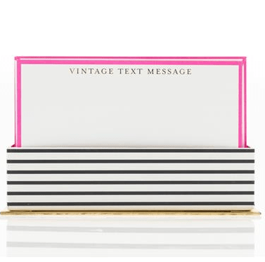 Caja Tarjeta con Sobres Rayas Negras1