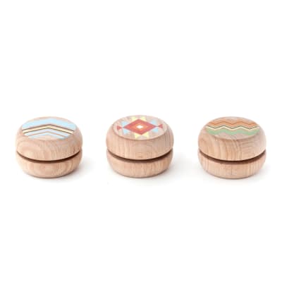 Juego Yoyo Kikkerland De Madera1